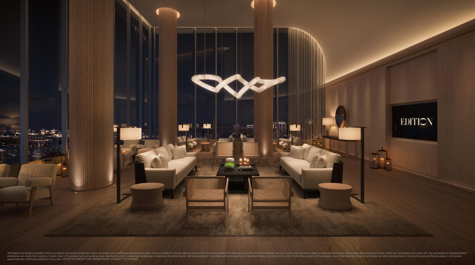 6 luxury Guest Suites for the use of all residents